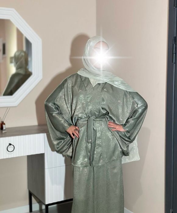 Платье из купры шелк