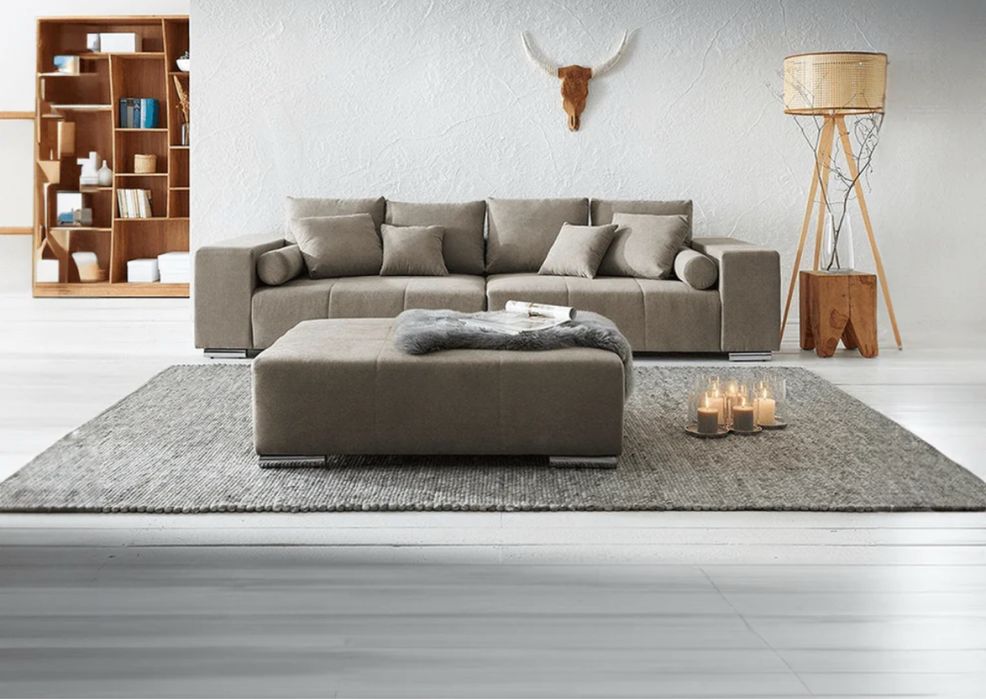 Cub canapea tapițat cu material texturat  stofă rezistentă 120x80 cm