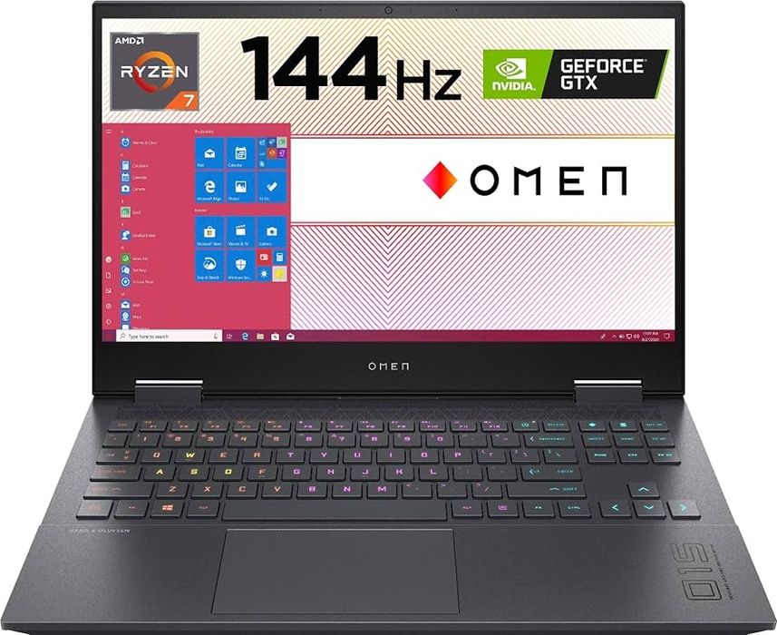 Hp Omen Ryzen 7 16/512