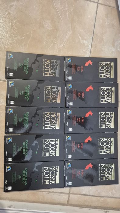 Ciocolata neagra Moser Roth