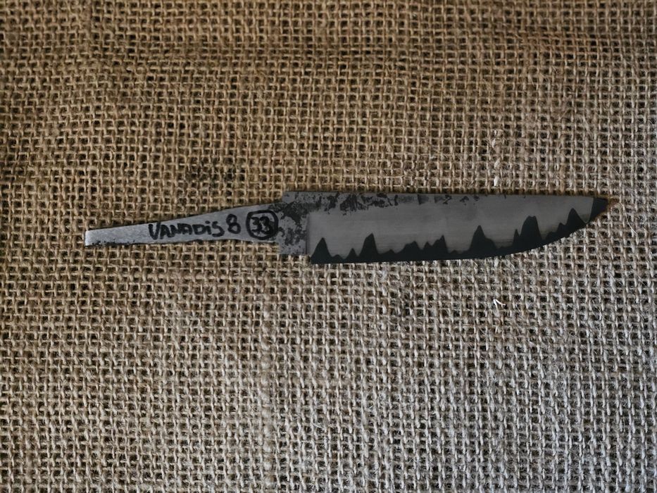 Ковани остриета за нож ръчна изработка