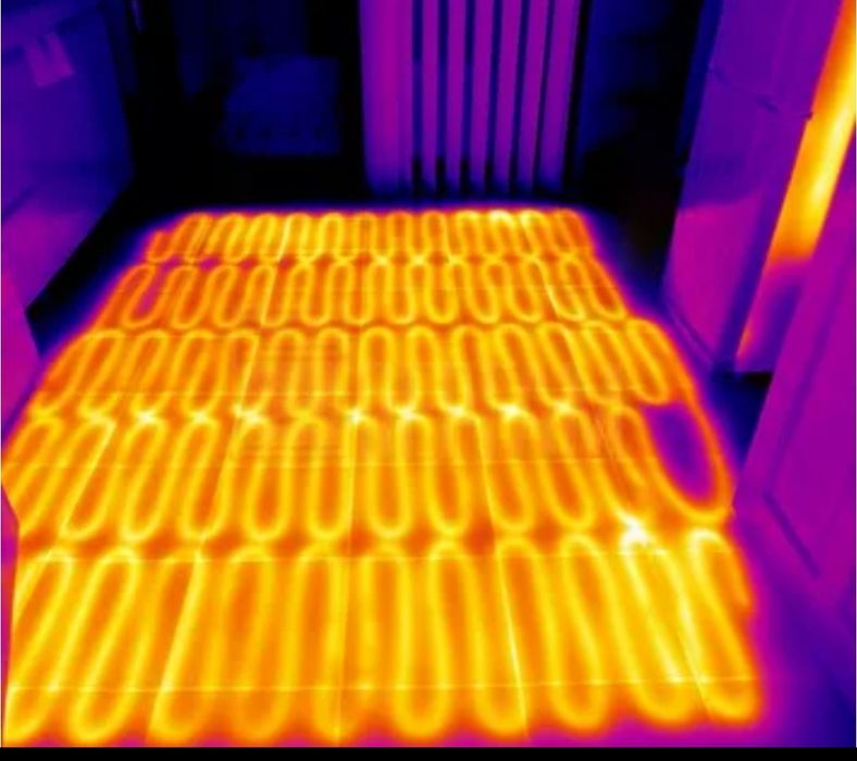 Услуги сантехника тепловизор Проверка теплый пол работы и утечки