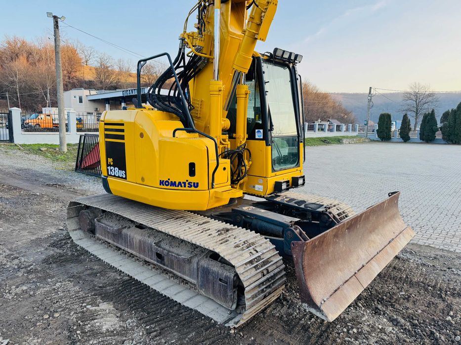 Excavator pe senile cu lama Komatsu PC 138, an 2008, 15 tone, 1x cupa