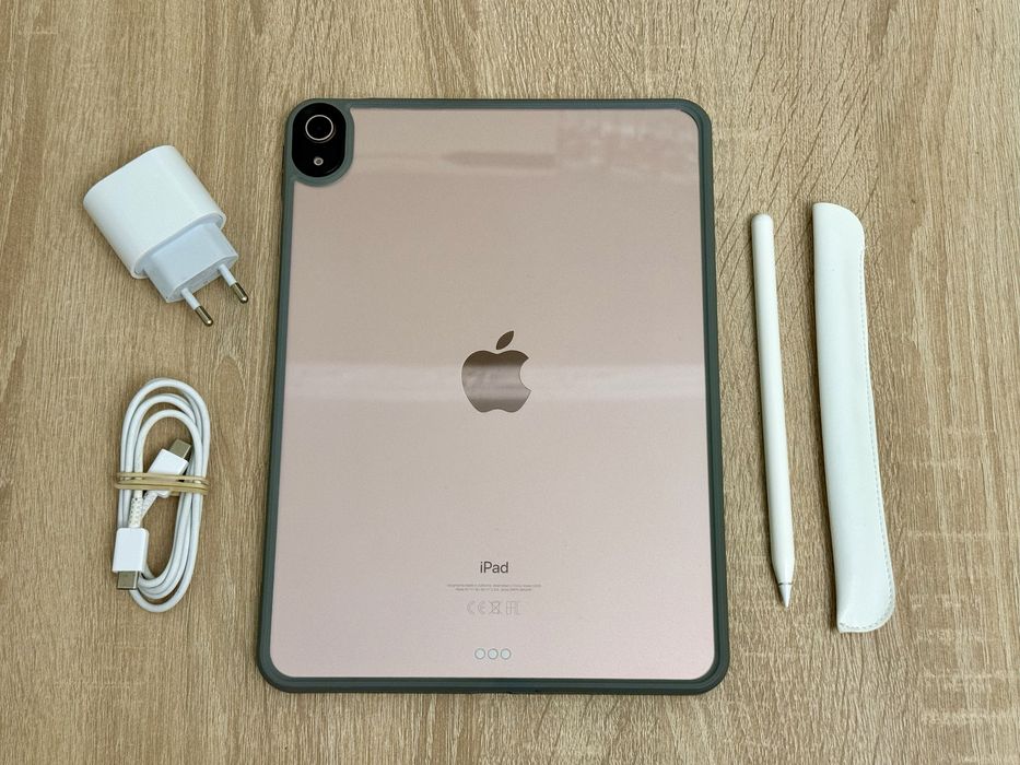 iPad Air 4 + стилус + чехол — отличное состояние