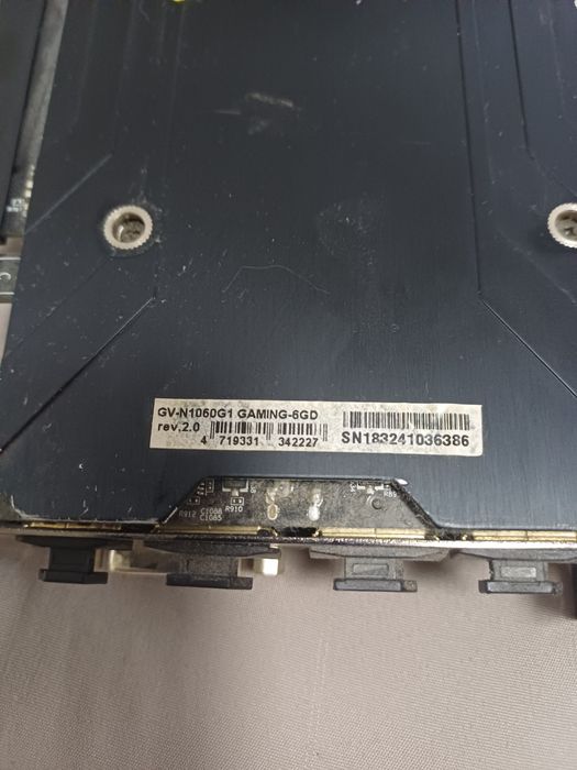 Gigabyte Nvidia GeForce GTX 1060 6Gb