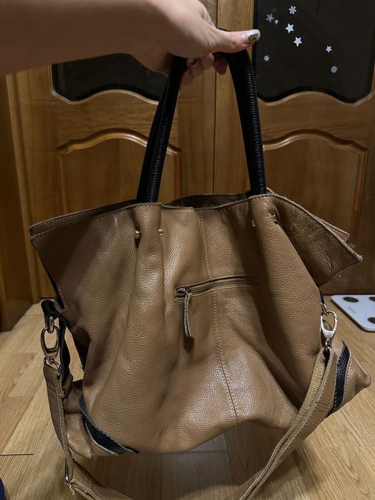 Сумка натуральная кожа Kimex