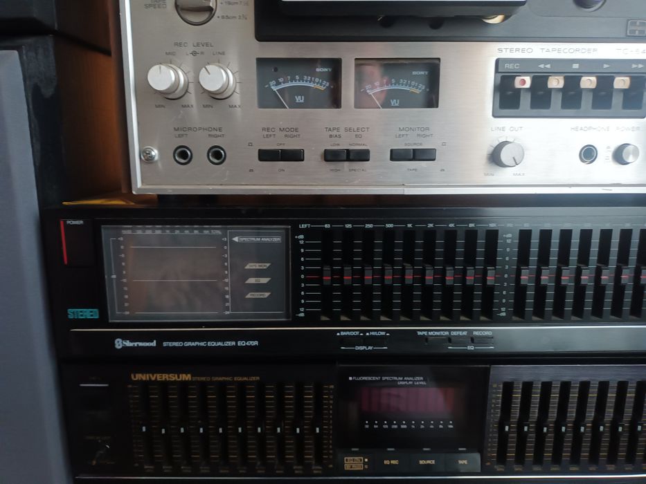 Egalizator sherwood eq-470r/universum eq-4386/marantz eq-551