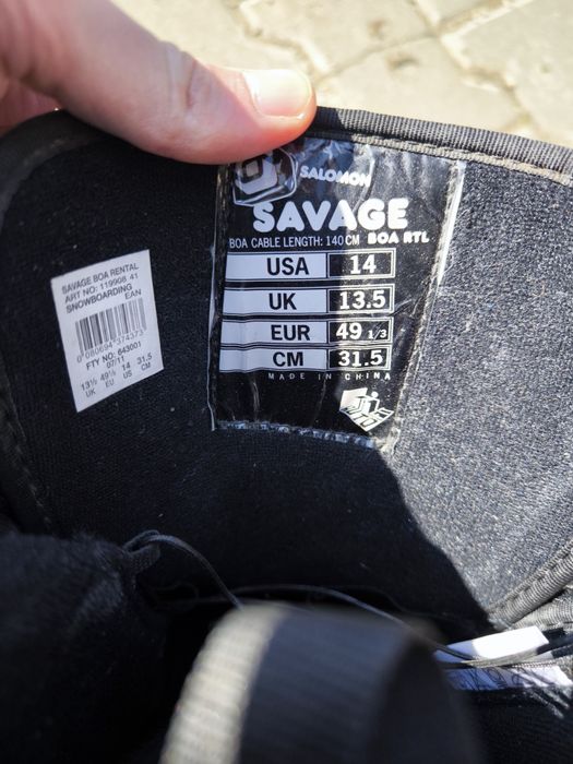 Boots Snowboard Solomon