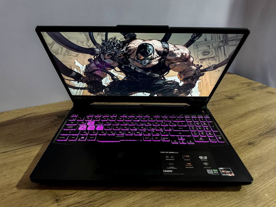 Asus tuf gaming  Ryzen5/512gb/16gb/RTX3050