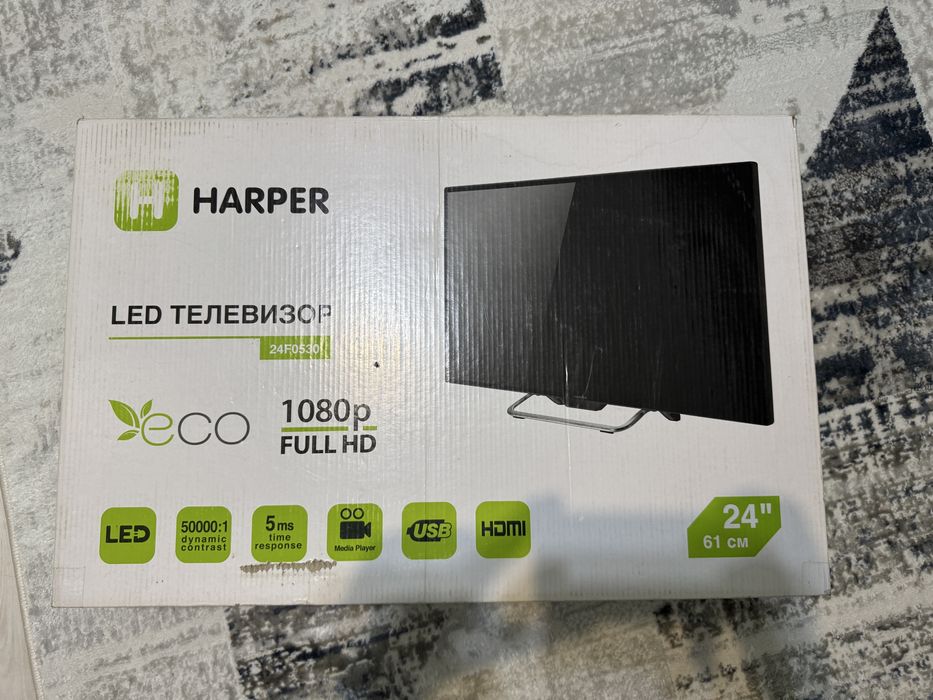 Телевизор Harper 24” (61см)