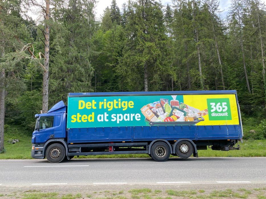Scania P250 prelată 9.70 m spațiu de încărcare