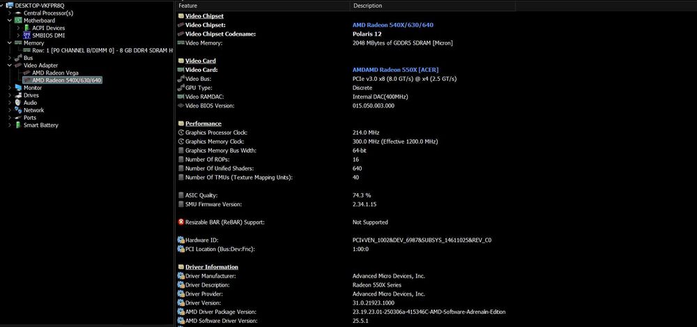 Acer ASPIRE, laptop