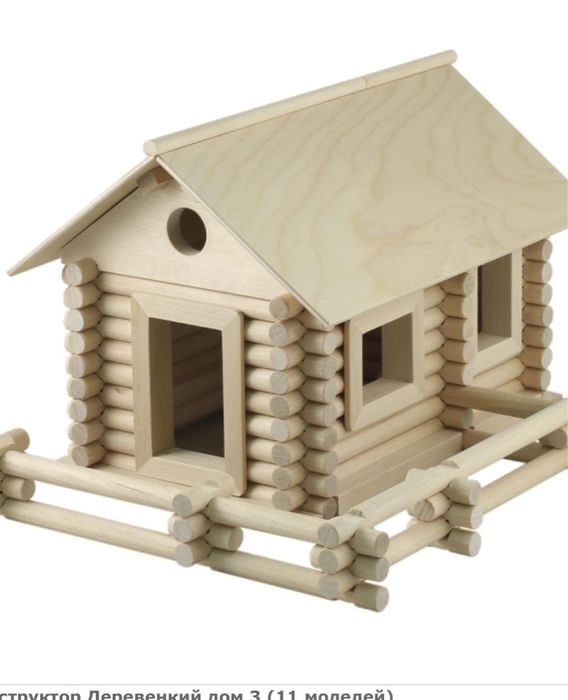 Конструктор деревянный
