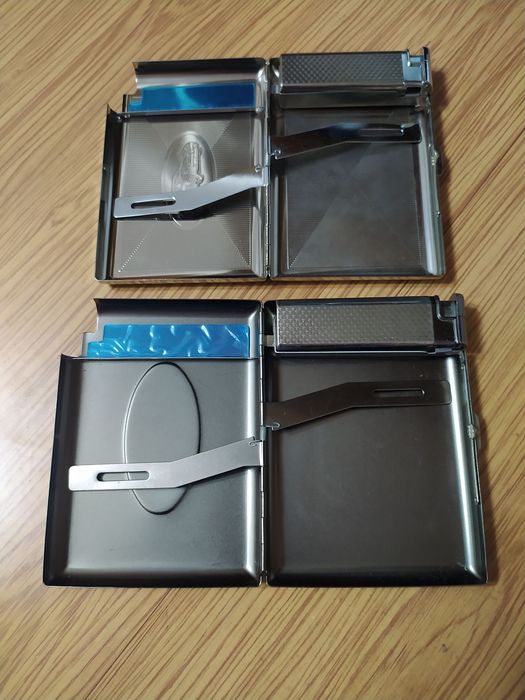 Отличный подарок для мужчины - портсигар с  зажигалкой. Новый и б/у.