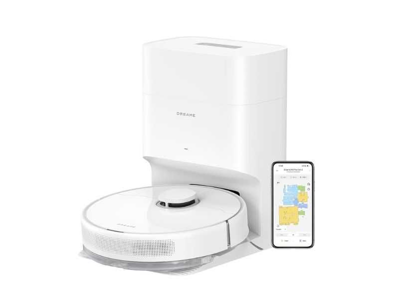 Робот Прахосмукачка с Моп Dreame D10 Plus Gen 2, 6000Pa