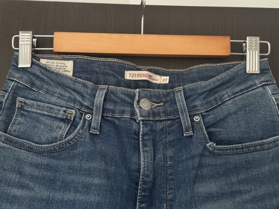 Blugi Levi's Skinny cu talie inalta,marimea 27