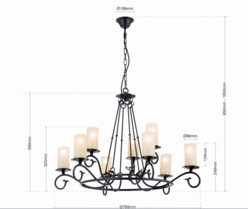 ТОП ЦЕНА Метален Полилей в класически стил