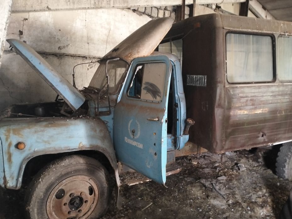 Газ 53 вахтовка на запчасти