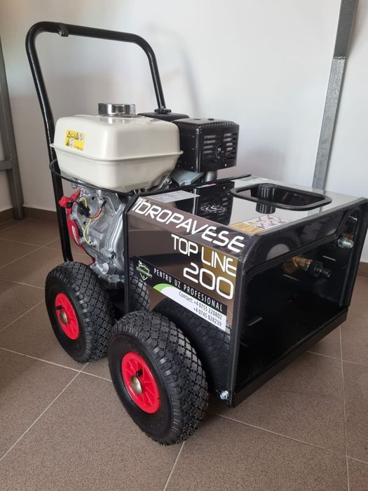 Aparat spalat cu presiune 200 bar idropovese TOP LINE BENZINA