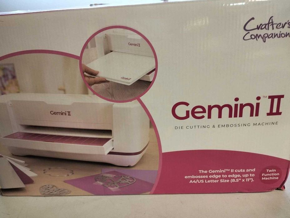 Машина за щанцоване и релеф Gemini II Плотер Крафт хоби за изрязване