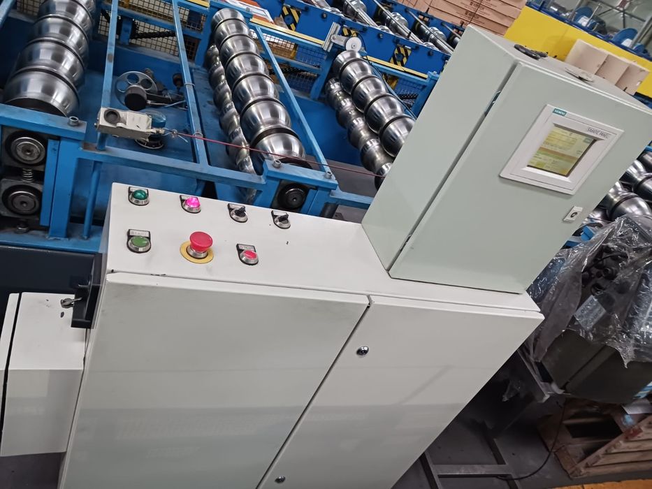 Linie/utilaj tigla metalica+ coama-afacere