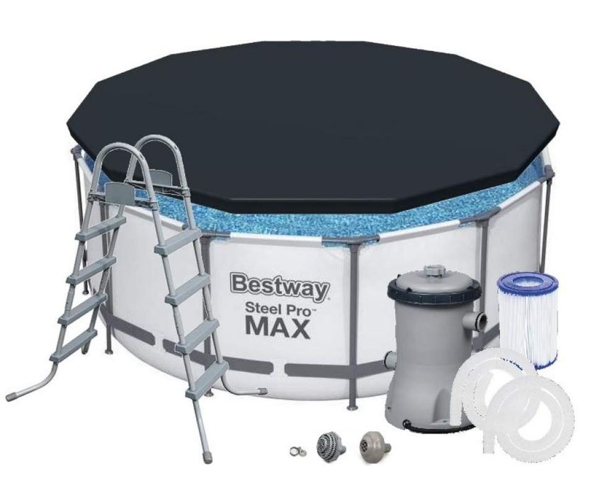 Каркасный бассейн 366×122 BESTWAY стойка бассейн stoyka basseyn baseyi