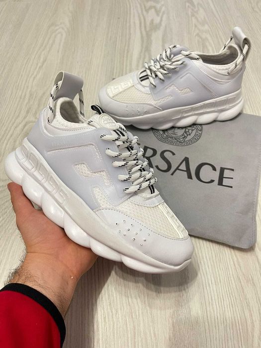 Versace Chain Reaction Albi White [Verificare Colet]
