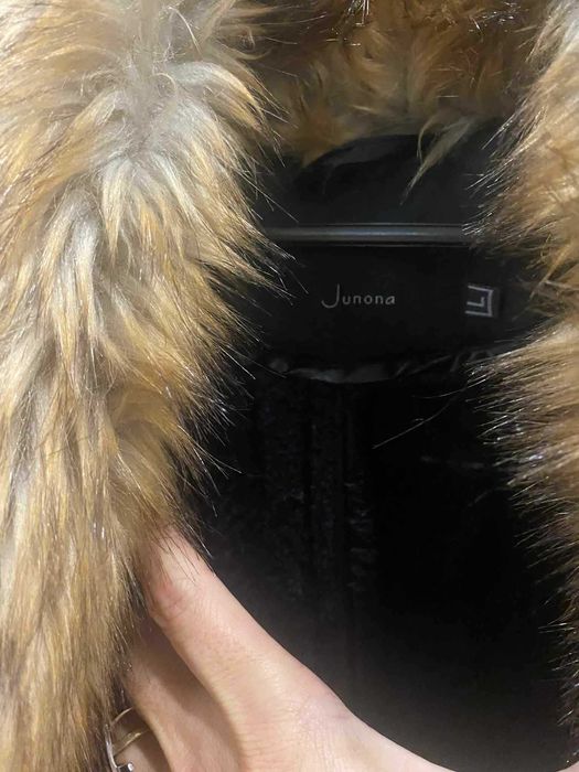 Кожен елек JUNONA, размер L