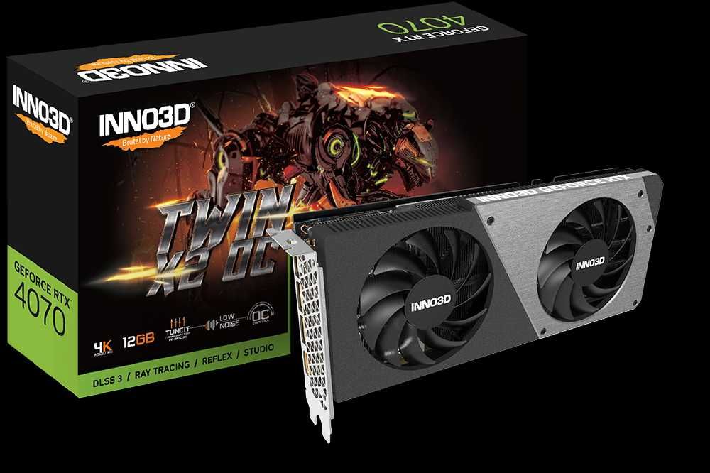 Inno3d RTX 4070 TWIN X2 OC 12GB Impecabila.Garantie