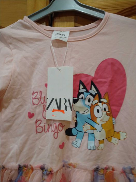 Нова рокля Zara Bingo&Bluey