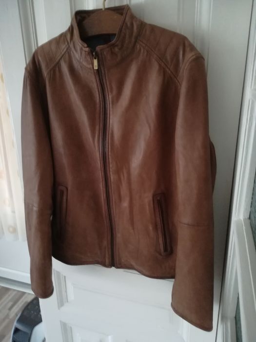 Geaca piele Massimo Dutti xl bărbați