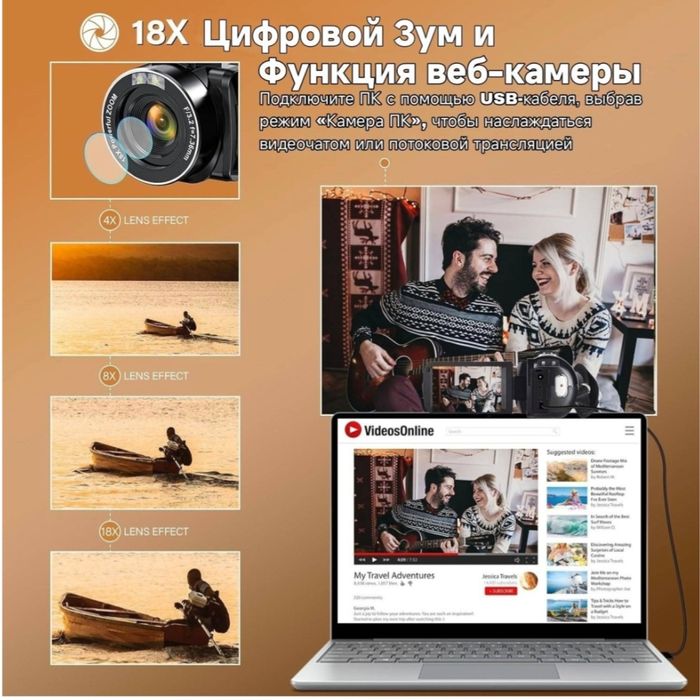 Видео Камера OPG 4K ULTRA HD