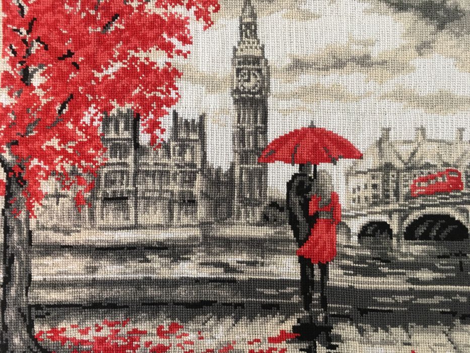 Гоблен «Лондон». Ръчна изработка