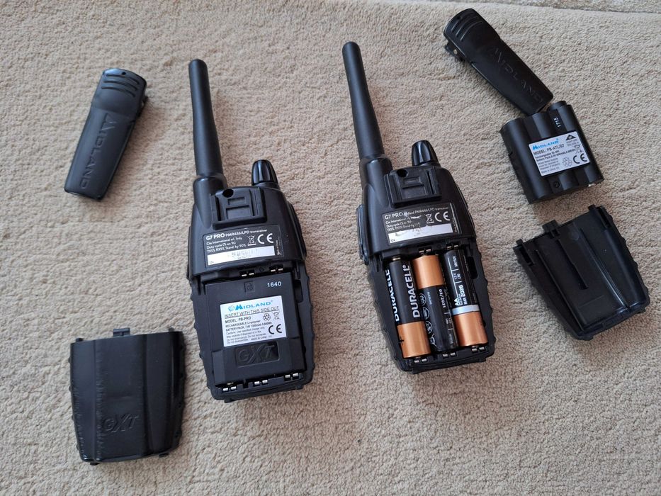 Drumetie sport Set 2 bucati statie radio emisie-receptie Midland G7Pro