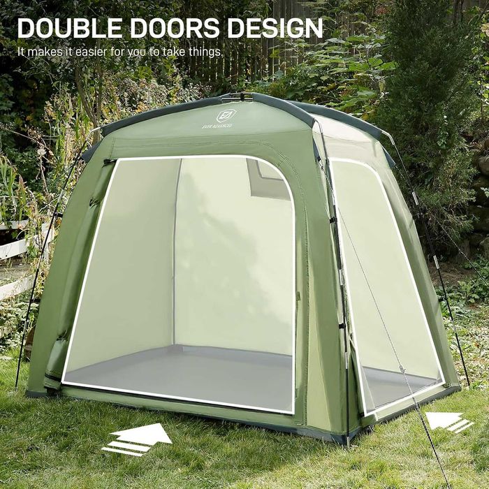 Cort pentru depozitare biciclete EVER ADVANCED, 200x120x165 cm