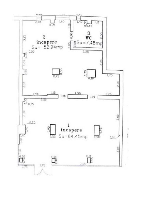 Inchiriez spatiu comercial 124mp, Gara de nord, Bd Dragalina