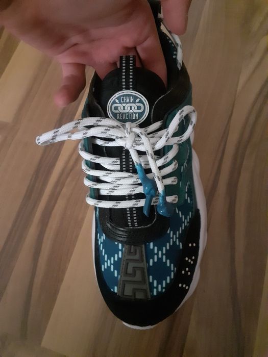 Versace chain reaction blue