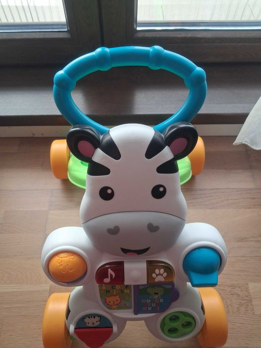 Antemergator premergator cu activitati, Fisher Price, Zebra