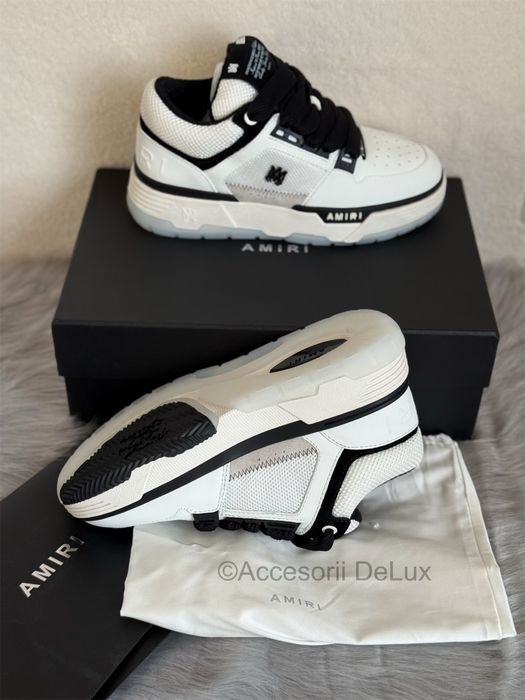 Sneakers Amiri MA-1 2024 White/Black Full Box [Verificare Colet] New