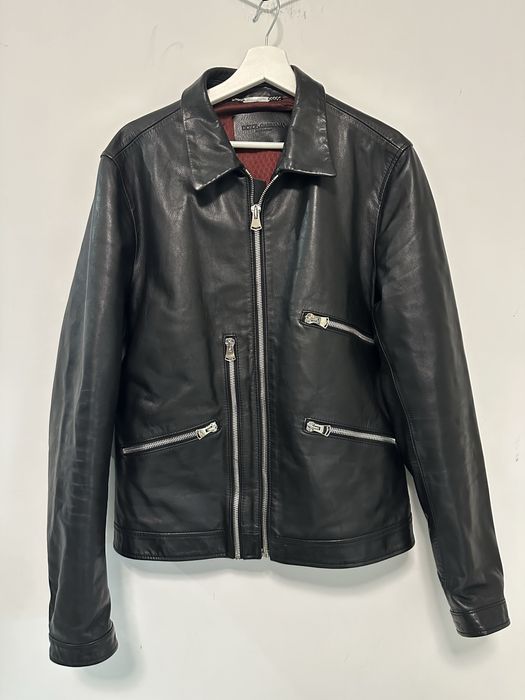 Dolce & Gabbana 100% оригинално кожено яке