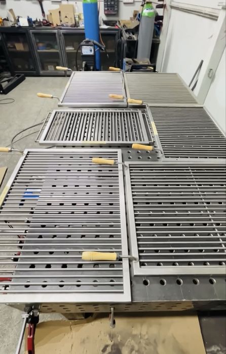 Grill inox/gratar INOX(bare rotative) 8mm