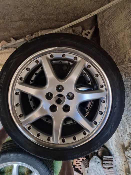 Jante BBS 18” cu anvelope NOKIAN 245/40/18 – Set complet