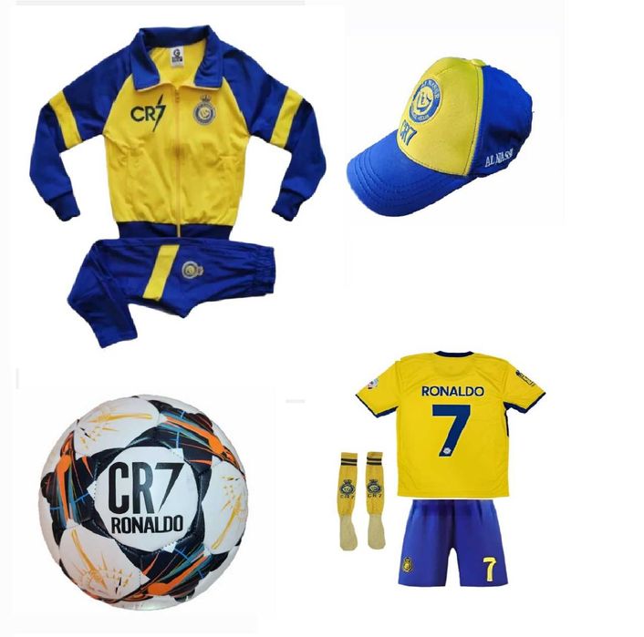 Детска Екипировка Cristaino Ronaldo 25/26 от 4 до 16г Al nassr Ronaldo