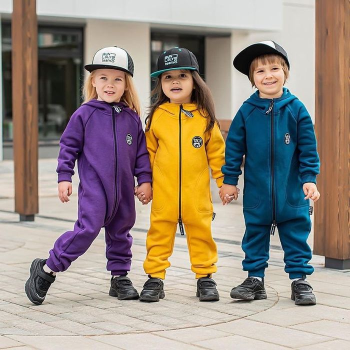 ОПТ! Детские комбинезоны из футера + конверты (Bungly Boo)