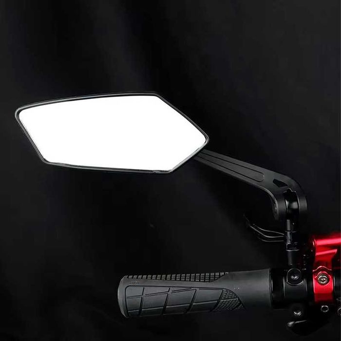 Луксозен комплект странични огледала за велосипед, 150 x 60мм, 360°