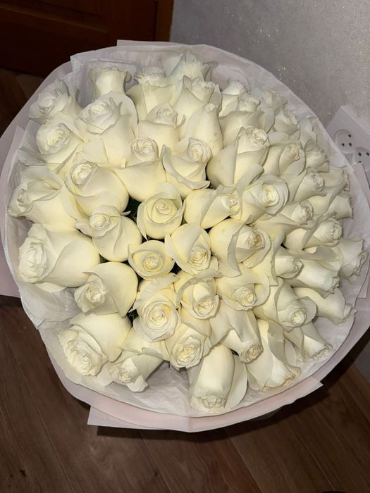 Букет роз 51 и 21 штук