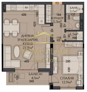Продава се Двустаен апартамент в Варна, Виница - 79 кв.м за 1836 €/кв.м - Снимка #4