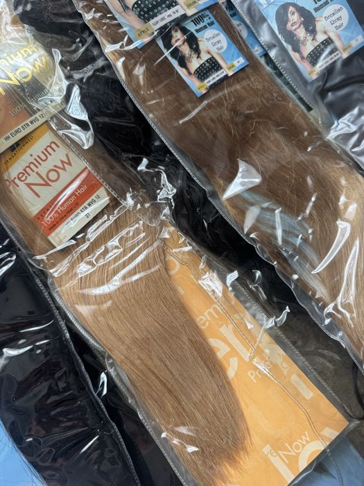 Par natural 100 g pentru tesut sau pus clipsuri, 50 cm