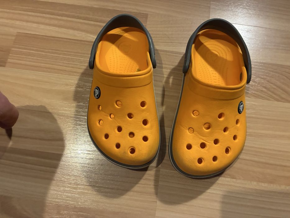 Crocs copii portocaliu