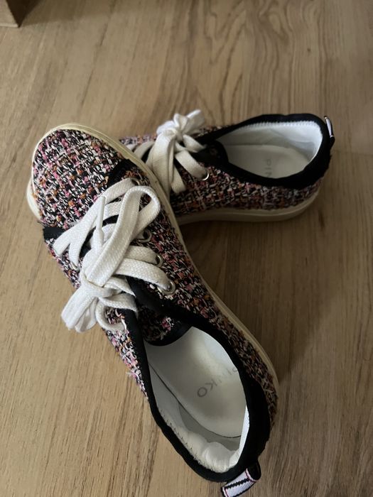 Pinko гуменки с плетени елементи